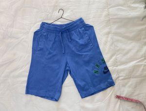 Nike Blue Graphic Shorts