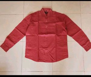 Men's Full Sleeves Cotton Shirt Size M 40"