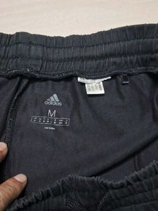 size M Adidas Black Logo Shorts of 1