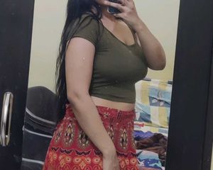 Olive Green Cropped Top
