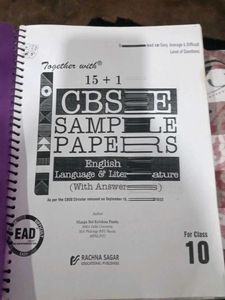 Class 10th English Sample Paper