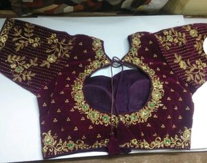 Heavy Work Wedding Blouse