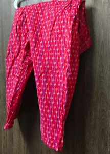 Vibrant Floral Print Kurta Set