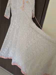 Heavy Embroidered Anarkali with Dupatta M