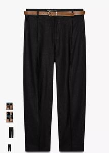 Zara Linen Trousers with Belt
