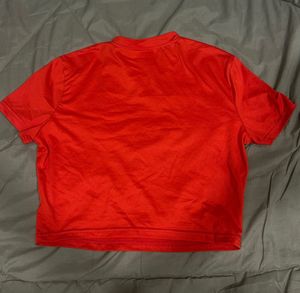 star Y2K leopard print tee