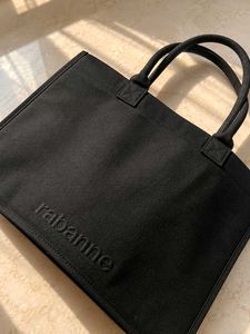 Paco Rabanne Black Tote Bag