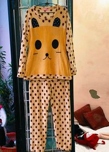 Very Cute&amp; Beautiful Woolen Night Dress