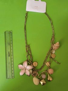 Price drop💥Boho Charm Necklace with Flower
