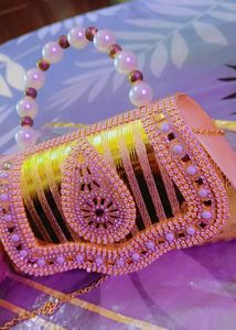 Bridal Hand Purse. Gold Colour ✨✨⚡