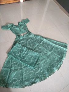 Green Lehenga Choli