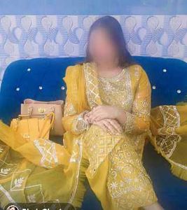Elegant Mustard Embroidered Salwar Kameez