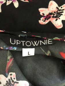 Floral Print Kaftan Dress