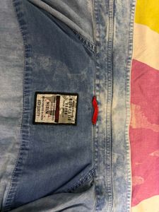 COMBO Men's Denim Shirt + Khaki Chinos