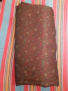 offer only for today!!! Brown Floral Sare