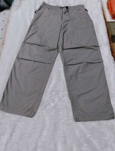 H&amp;M Grey loose fit Pants