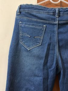 Women's Blue Flare Jeans