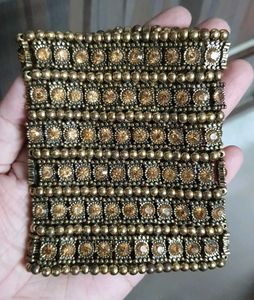 Exquisite Embellished Cuff Bracelet