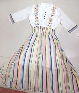 Bohemian Striped Maxi Dress