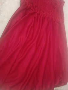 Elegant Red Nightdress