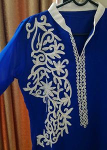 Navy Blue Kurti