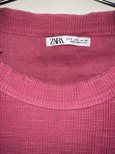 Zara Oversized Graphic Tee