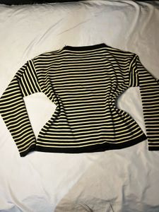 Striped Long Sleeve Top