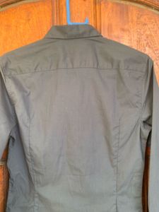 Men's Grey Long Sleeve Shirt