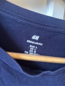 HnM  Navy Blue T-Shirt