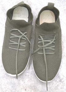 Green Knit shoes 💚✨