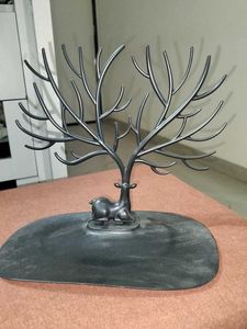 Rustic Deer Branch Jewelry Organizer