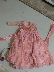 Beautiful Pink Ethnic Gown