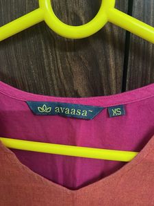 Vibrant Pink Kurta with Tassel Detail