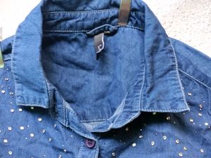 Sparkling Denim Shirt