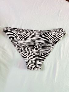 Zebra Print Bikini Bottom
