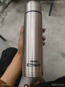 Vinod Stainless Steel Flask with Bag