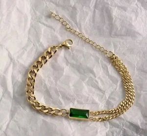Combo Of Emerald Necklace and Bracelet
