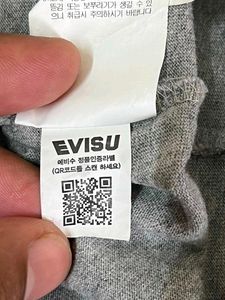 EVISU Graphic Print T-Shirt Unisex