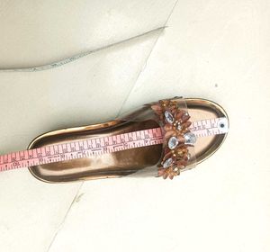Betsey Johnson Floral Slides