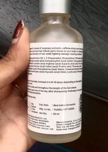 Rosemary with Caffeine hair Serum
