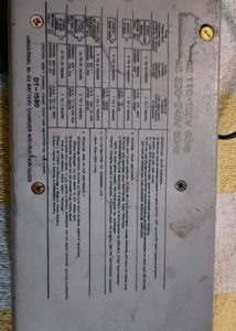 Roadmaster Battery Charger Model DT-1580