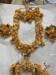 Floral Jewelry Set For Haldi