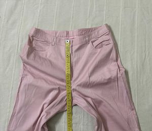 Light Pink Straight Leg Pants