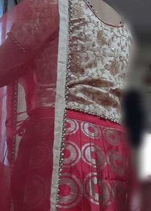 Women's Organza Lehenga Choli with Blouse