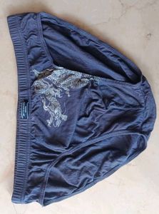 Men's Dragon Print Briefs