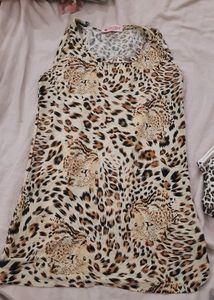 Leopard Print Tank Top