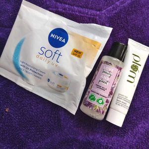 Plum Face Wash Nevia Moisturizer And Shampoo