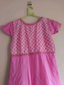 Pink Anarkali