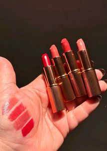 Set of 4 Luxury Lipsticks Iconic mini lip wardrobe