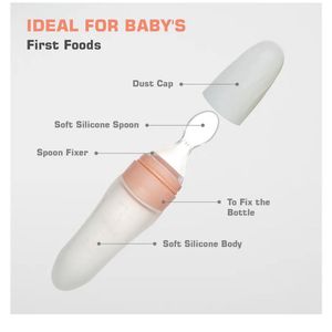 Baby Food Squeeze Spoon Feeder